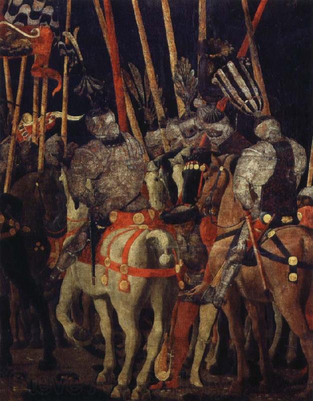 UCCELLO, Paolo byttare,slaget vid san romano Spain oil painting art